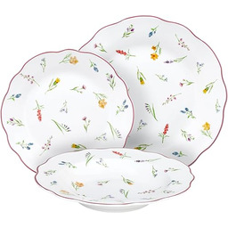 Tognana Millefiori 18-częściowy zestaw obiadowy dla 6 osób,