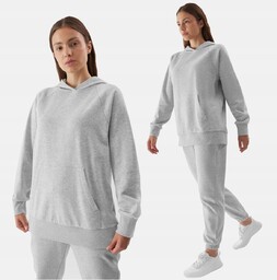 4F Bluza Damska Dresowa Z Kapturem