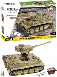 Klocki Cobi 2588 Panzer VI Tiger no131 Niemiecki