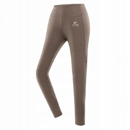 ALPINE PRO Damskie sportowe legginsy Marda k.beżowy r.XL