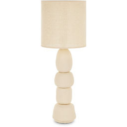 Lampa ceramiczna lampka nocna stołowa 68x25x25 185491