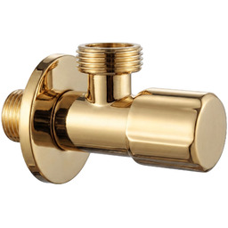Rea Zawór kątowy 02 1/2" x 3/4" Złoty