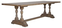 Stół do jadalni 200x100 drewniany na toczonych nogach