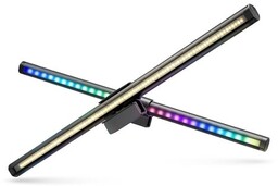 Blitzwolf Lampa BW-CML2 na monitor, RGB (czarna)