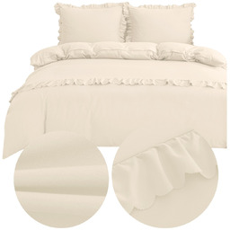 Pościel 220 x 200 3cz z Falbankami Maximo