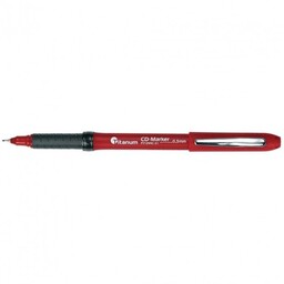 Marker do płyt CD czerwony (12szt)