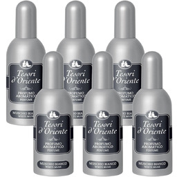 Tesori d''Oriente, Muschio Bianco, Woda toaletowa, 6x100ml