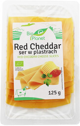 Bio Planet Ser red cheddar plastry 125 g