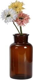 Upstore 1 szt. 500 ml bursztynowy szklany wazon
