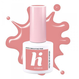HI HYBRID Lakier hybrydowy #372 Smoothie Pink 5