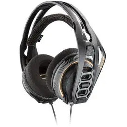 Plantronics RIG 400 Nauszne Czarny Słuchawki przewodowe
