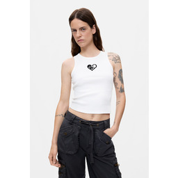 Desigual Koszulka bez rękawów 100% bawełna