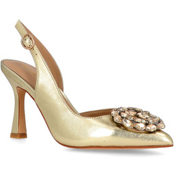 Hiszpańskie szpilki z odkrytą piętą - ALMA EN