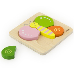 Viga Toys Viga Pierwsze Drewniane Puzzle Maluszka Motylek