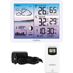 stacja pogody Meteo SP107B Duży ekran Alarm temperatury