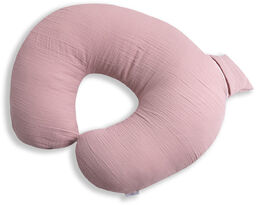 BabyMatex, poduszka pozycjonująca, miniRELAX, muślinowa, 150 cm, brudny