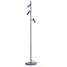 Lampa stojąca Trevo Metalowa Niebieska