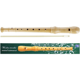 Flet drewniany prosty 8 otworów Starpak 515288