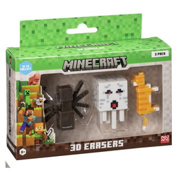 P.m.i. Kids World MINECRAFT 3D ERASERS - 3