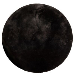 Dywan Bellarossa 80 cm koło czarny