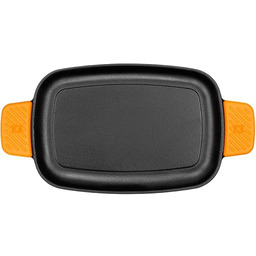 BRA Efficient Iron  patelnia grillowa prostokątna 35