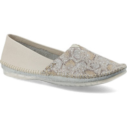 Maciejka, Baleriny, 01930-81/00-0 Beż/Gad Złoty, rozmiar 41