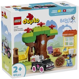 LEGO Duplo Bluey Pizzerki z Muffinką i Blue
