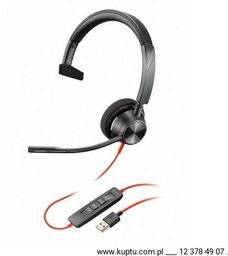 Blackwire 3310 przewodowy zestaw słuchawkowy USB A (212703-01)