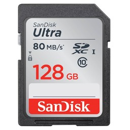 SanDisk Karta pamięci SDXC 128GB Ultra 80MB/s UHS-I