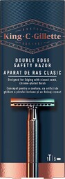 Gillette Double Edge Maszynka do Golenia, Srebrny, 5