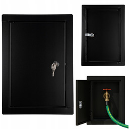 Drzwiczki Rewizyjne Metalowe Wyczystka Zamknięcie na Zamek 30x40