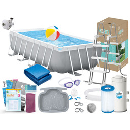 Basen Intex 400x200x100 Ogrodowy Stelażowy 26788 15w1