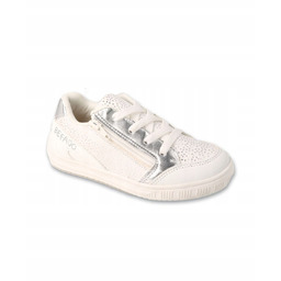 Dziewczęce sneakersy kremowe Befado, r. 28