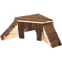 Karlie 84281 Wonderland domek drewniany z drabinką dł.: