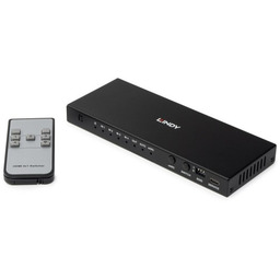 Lindy 38386 przełącznik KVM Czarny