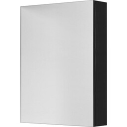 Szafka wisząca z lustrem 60x80 cm czarny mat