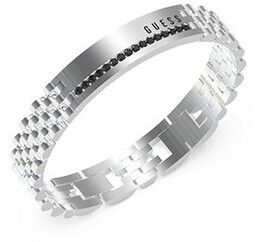 Biżuteria GUESS JUMB03203JWST. Bransoletka, Kolor szary. Mężczyzna.