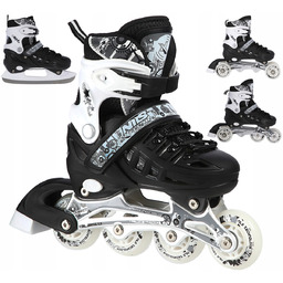 Łyżworolki Rolki Regulowane Rekreacyjne Łyżwy Dla Dzieci 4w1