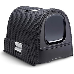 Curver Petlife Kuweta dla Kota, Czarny, 50,3 x