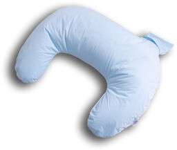 BabyMatex, poduszka pozycjonująca, miniRELAX, bambusowa, 150 cm, błękitna