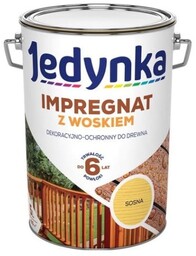 Jedynka Impregnat do Drewna z Woskiem Sosna 5L