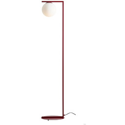 Lampa stojąca Zac Metalowa Bordowa