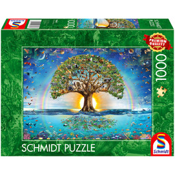 Schmidt, Puzzle PQ Magiczne drzewo życia, 1000 el.