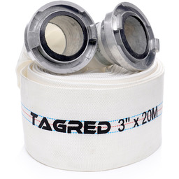 Wąż strażacki szybkozłączki do pomp 3 cale 20m