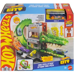 Hot Wheels Tor City Krokodyl Atak na pizzerię