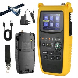 Miernik Sygnału Satelitarnego Satlink WS-6933 DVB-S/2 Do Ustawiania