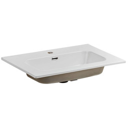 Umywalka meblowa ceramiczna 60cm biała, GO 60 (DP-8095)