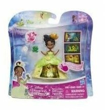 Disney Princess Mini laleczka w sukni Tiana Hasbro