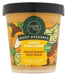ORGANIC SHOP_Body Desserts Mango Sugar Sorbet Body Scrub
