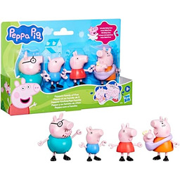 Peppa Pig Zestaw Figurek Świnka Peppa Pięcioosobowa Rodzina